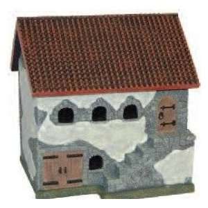    25mm Spanish Buildings Spanish Tiled Roof Stable Toys & Games