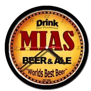  MIAS beer and ale cerveza wall clock 