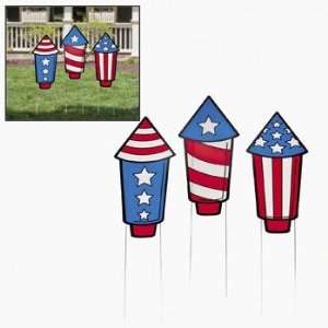  Firecracker Yard Stakes   Party Decorations & Yard Stakes 