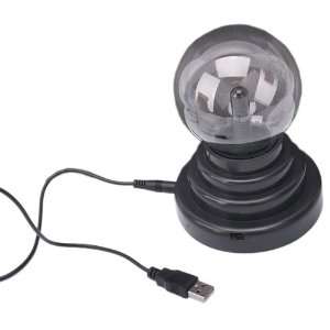  USB Plasma Ball Sphere Lightning Light Lamp