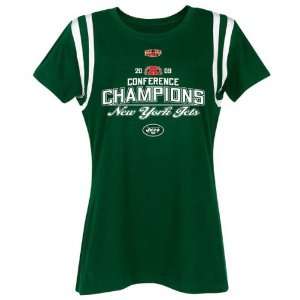 New York Jets Womens 2009 AFC Conference Champions Conference Edge T 