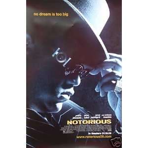  Notorious Original 27x40 Double Sided Movie Poster   Not A 