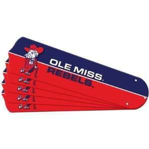 Sports Fan Products 7990 OMS TeamFanz Collegiate 5 Blade Set for a 52 