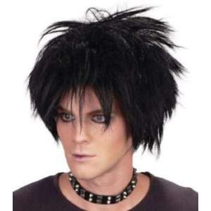  Rock Star The Cure Fancy Dress Wig Inc FREE Wig Cap Toys & Games