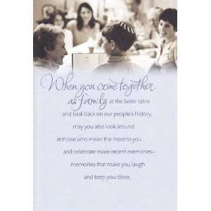  Passover Card When You Come Together As Family Health 