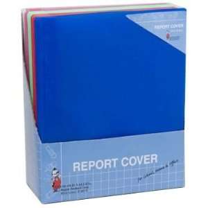  Plastic Report Cover 3 Prong Case Pack 72