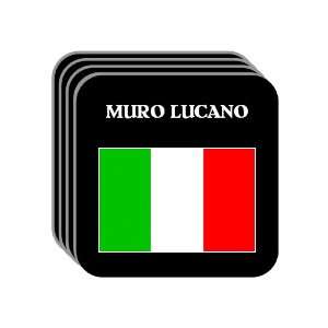  Italy   MURO LUCANO Set of 4 Mini Mousepad Coasters 