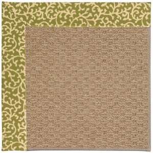  Capel Zoe Raffia 225 Green Avocado 2 6 x 10 Runner 