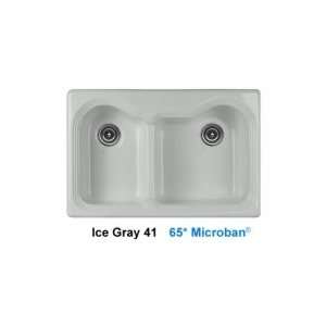   DROP IN DOUBLE BOWL KITCHEN SINK   3 HOLE 69 3 41