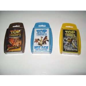   Film 3 pack with Ice Age, Transformers and Indiana Jones Toys & Games