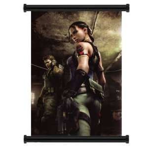  Resident Evil 5 Game Fabric Wall Scroll Poster (31 x 45 