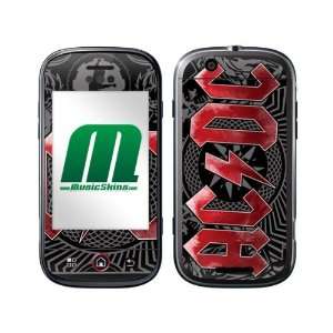  MusicSkins MS ACDC30052 Motorola Cliq Electronics