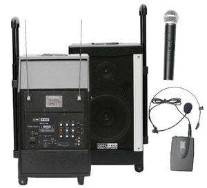 320 Watt Portable Wireless PA Speaker Microphone System  