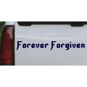  Forever Forgiven Christian Car Window Wall Laptop Decal 
