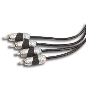  Stinger HPM 3 Series 4 Channel 12 Foot RCA Interconnects 