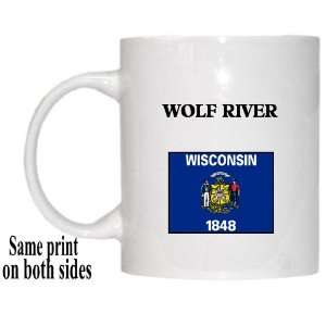  US State Flag   WOLF RIVER, Wisconsin (WI) Mug Everything 