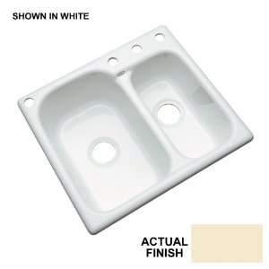   Double Basin Acrylic Topmount Kitchen Sink 33305
