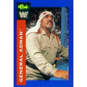  1991 Classic WWF Wrestling Card #85  General Adnan