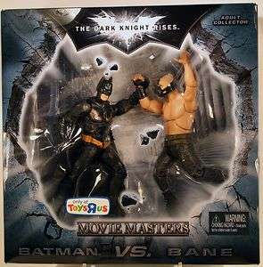   The Dark Knight Rises MOVIE MASTERS BATMAN VS BANE TRU EXCLU IN HAND