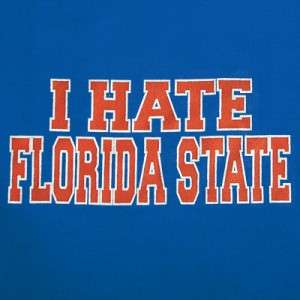 HATE FSU t shirt florida jersey funny gators XXL 2XL  