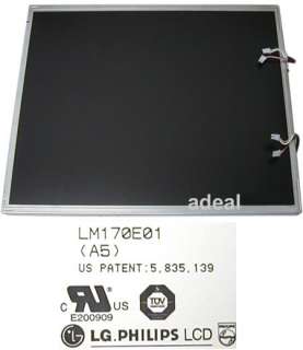 GATEWAY PROFILE 5 17 SXGA LCD LG LM170E01 A5 ®6624  