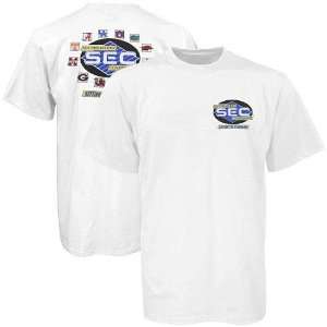  SEC Conference White Youth Setting the Standard T shirt 