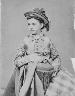 1800s photo Julia Jackson, daughter of Stonewall  