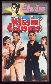 ELVIS PRESLEY / KISSIN COUSINS / 1964 MUSICAL / UK VHS  