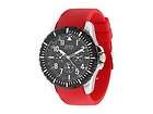 GUESS MENS RED RESIN WATCH U90036G1 NWT AND BOX