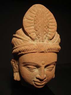 178A Fine Head of Bodhisattva, Gupta P circa500 A.D  