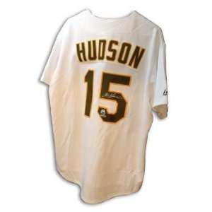  Tim Hudson Oakland Athletics Autographed Majestic White 