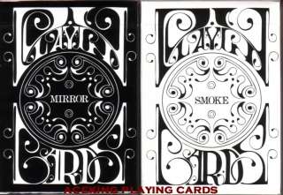 Decks Luxury Smoke Mirror Playing Cards Bicycle rare  