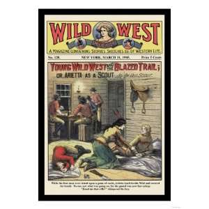  Wild West Weekly Young Wild West and the Blazed Trail 