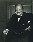 Framed Photogravure WINSTON CHURCHILL Yosef Karsh  