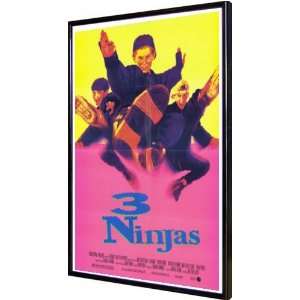  3 Ninjas 11x17 Framed Poster