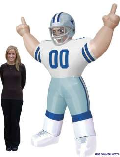 Dallas Cowboys NFL Large 8 Ft Inflatable Football Player 896332002436 