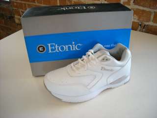 Mens ETONIC WHITE TA Walker Lace Tennis Shoe 9 EE New  