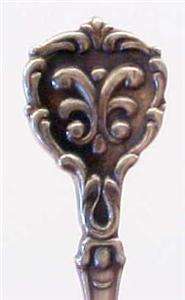 Vintage 800 Silver SWITZERLAND Souvenir Spoon ~ in very good 