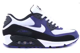 Mens Nike Air Max 90 Black White New Orchid Purple 325018 053  