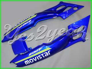 For CBR600RR F3 95 96 Movistar Blue Fairing 35N37  
