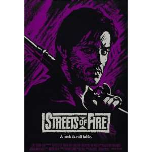 Streets of Fire (1984) 27 x 40 Movie Poster Style D 