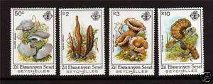 Zil Elwan.Sesel 1985 Fungi SG 95/8 MNH  