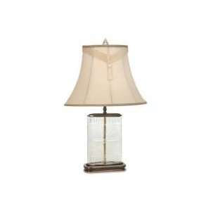   Bradford Table Lamp w/ Oval Cream Shade   4565