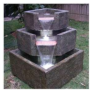  Smart Garden 46200 Cascadia Falls Electric Corner Fountain 