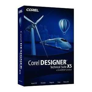  Corel Corporation, (English) CORE DESIGNER Tech Ste X5 Upg 