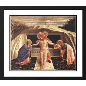 Angelico, , Fra 34x28 Framed and Double Matted Entombment 