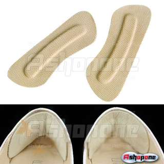 Pair Shoes Back High Heel Leather Cushion Pad Protector Insole Liner 