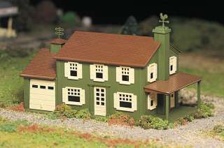 PLASTICVILLE O GAUGE TWO STORY HOUSE No. 45622  