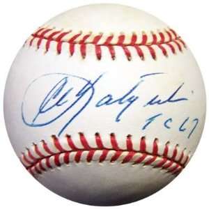  Carl Yastrzemski Signed Baseball   Yaz TC 67 AL PSA DNA 