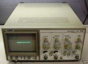 Leader Electronics 20 MHz 2 CH Oscilloscope Model 1020  